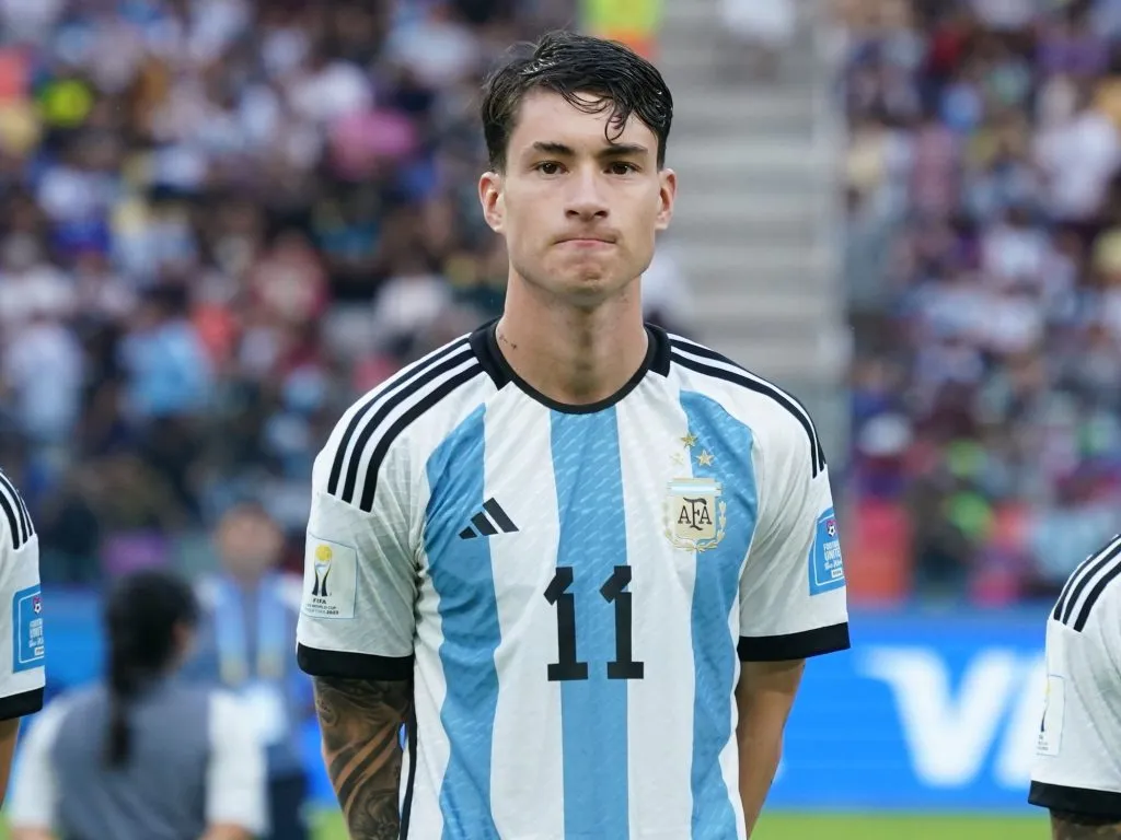 Matías Soulé, juvenil de la Selección Argentina. (Foto: Juano Tesone)