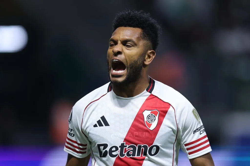 Miguel Borja, delantero de River. (Foto: Getty)
