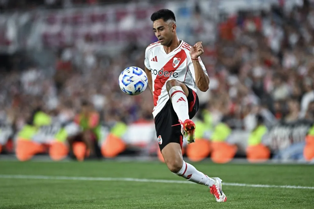 Pity Martínez, volante ofensivo de River. (Foto: Getty)