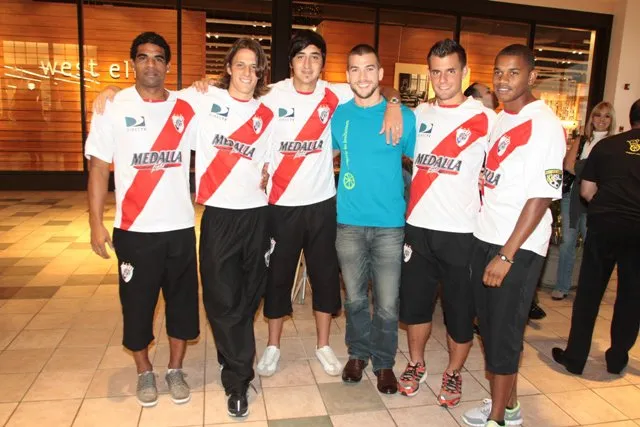 River de Puerto Rico con planteles conformados por varios argentinos. Foto Fútbol Boricua.