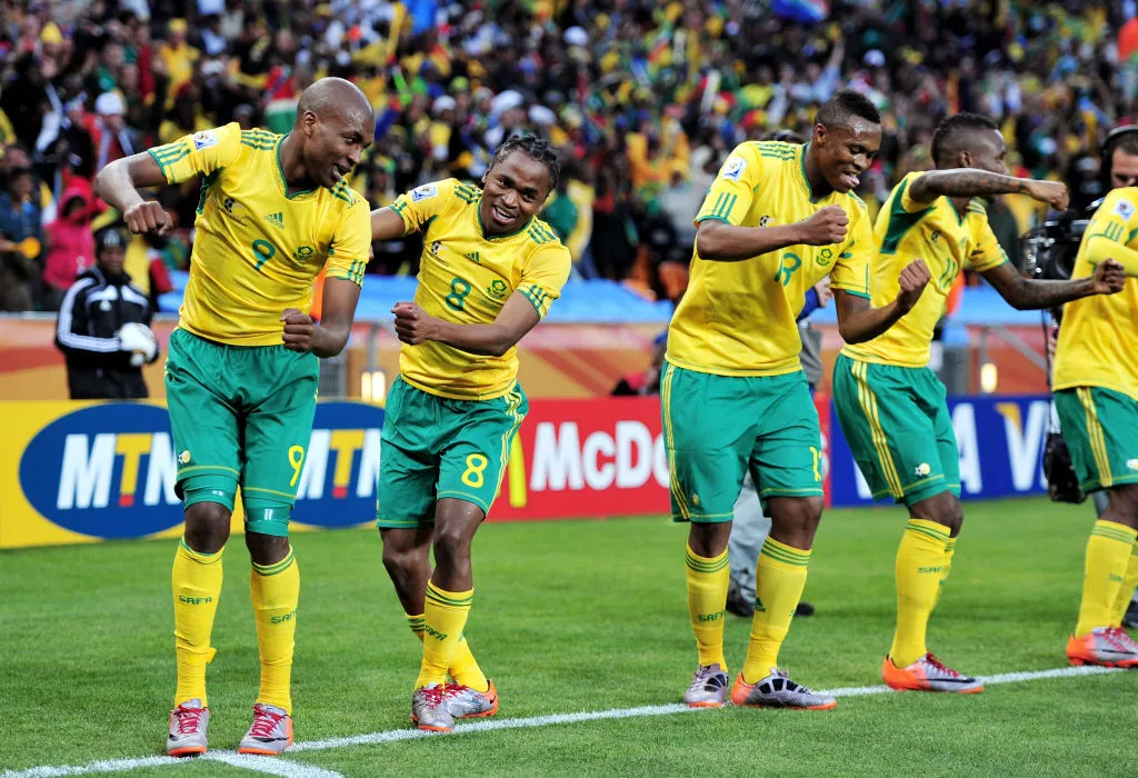 Sudáfrica jugó por última vez una copa del mundo en 2010, cuando la organizó. (Getty)