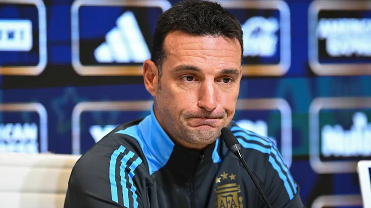 Lionel Scaloni, entrenador de la Selección Argentina.