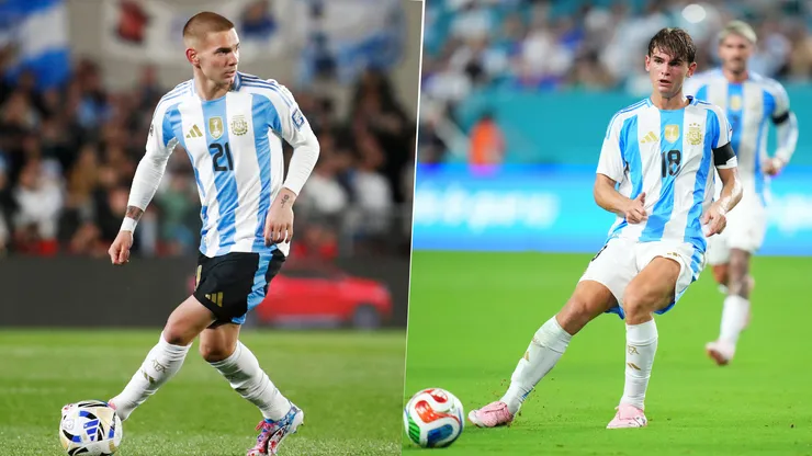 Lionel Scaloni dijo que Franco Mastantuono y Nico Paz puede convivir en el futuro en la Selección Argentina.
