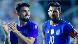 El Flaco López definió a Lionel Messi en una palabra tras su debut en la Selección Argentina