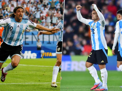 Lautaro Martínez escala en la tabla histórica de goleadores de la Selección Argentina