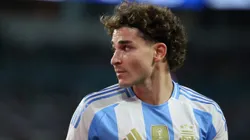 Julián Alvarez en la Selección Argentina.