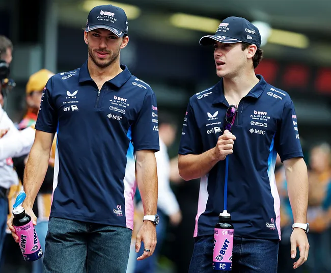 Colapinto y Gasly esperan que el motor Mercedes impulse a Alpine y les permita pelear más adelante en 2026. (Getty)