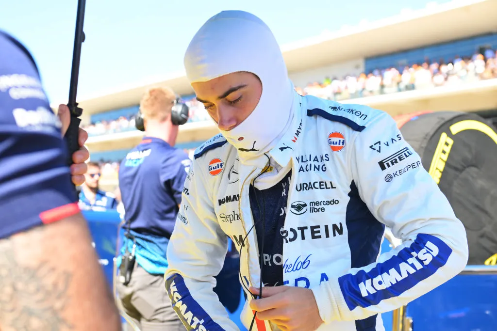 Colapinto ya corrió con motor Mercedes en 2024 con Williams. (Getty)