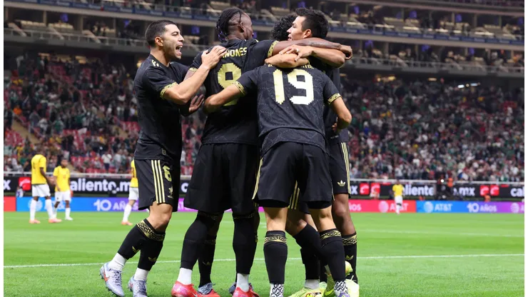 German Berterame hizo el gol de México en el empate con Ecuador en el Estadio Akron de Guadalajara.