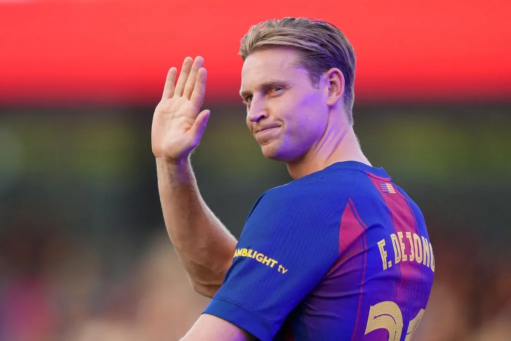Frenkie De Jong podrá disputar el derbi de España. (Getty Images)
