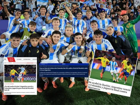 El lamento en Colombia por la derrota con Argentina en el Mundial Sub 20