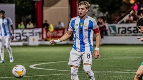 Jerónimo Gómez Mattar, futbolista de la Selección Argentina Sub 17.