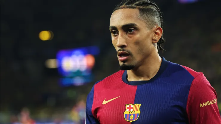 Raphinha, delantero del Barcelona.