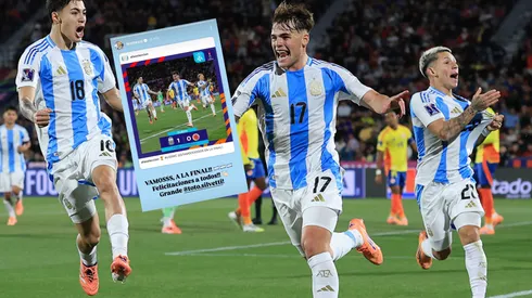 Foto: AFA. Mateo Silvetti dijo que para el grupo de la Selección Argentina Sub 20 es muy importante el mensaje de Lionel Messi.