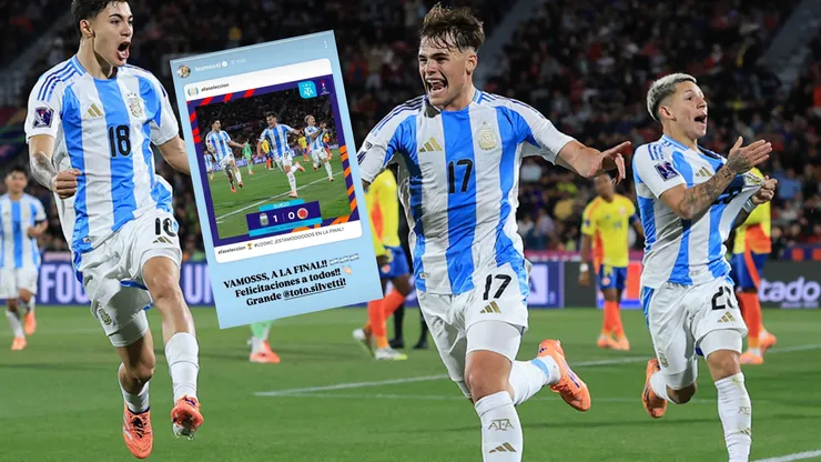 Foto: AFA. Mateo Silvetti dijo que para el grupo de la Selección Argentina Sub 20 es muy importante el mensaje de Lionel Messi.