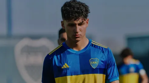 Matías Satas, defensor de Boca.