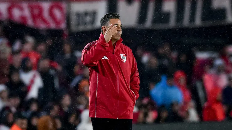 Marcelo Gallardo, DT de River.