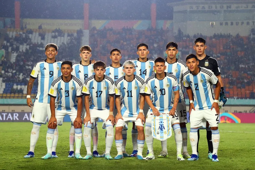 La Selección Argentina en el Mundial Sub 17 2023.