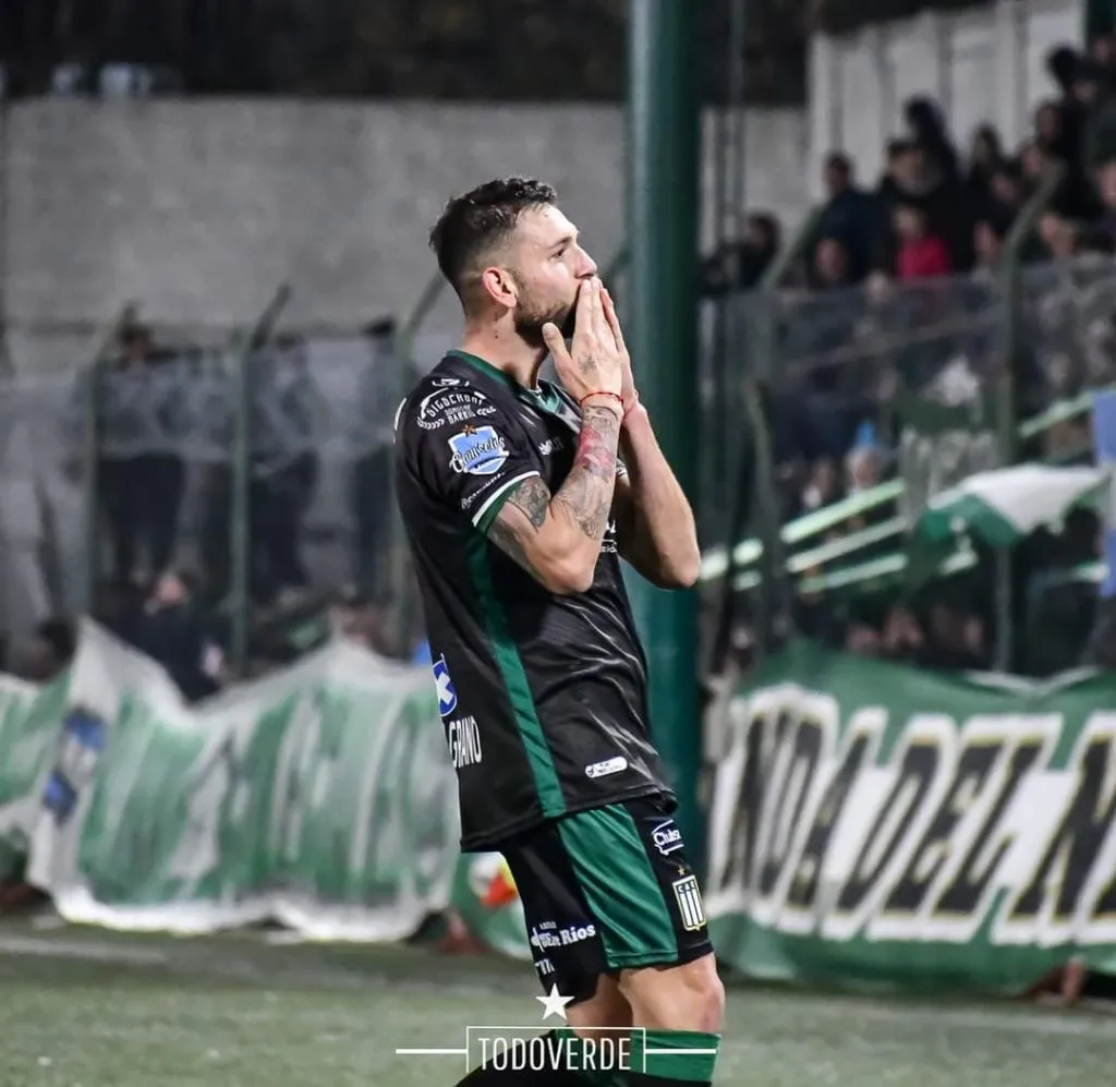 Ian Puleio en su paso por Excursionistas. (Archivo personal).