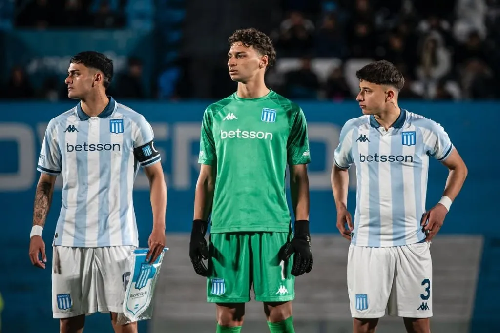 Francisco Gómez, arquero de la Reserva de Racing. (Foto: Instagram frangomez.2)