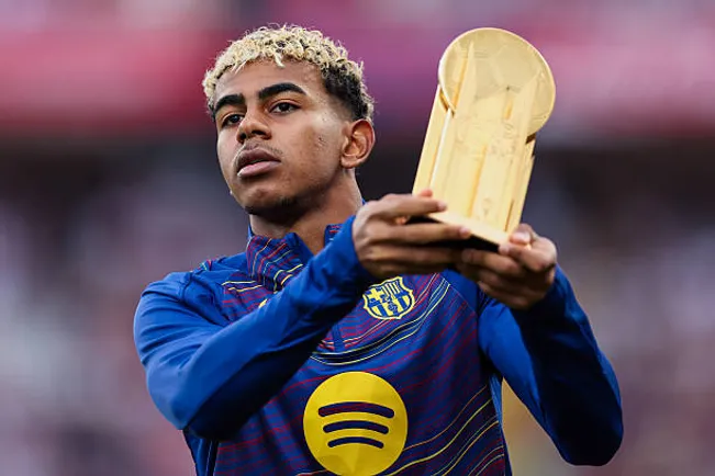 La carrera de Lamine Yamal se perfila para marcar una era en el fútbol. (Getty)