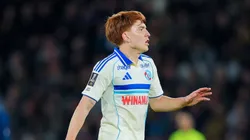 El ex Boca mostró toda su categoría con el Racing de Estrasburgo ante PSG.