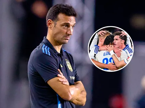 "Teléfono": el mensaje de Racing de Estrasburgo a Scaloni