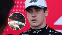 Así chocaron a Colapinto y se produjo el pinchazo de la goma