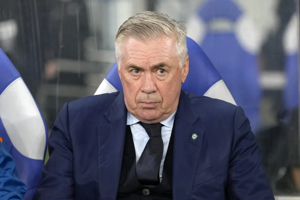 Ancelotti, entrenador de Brasil (Getty Images).