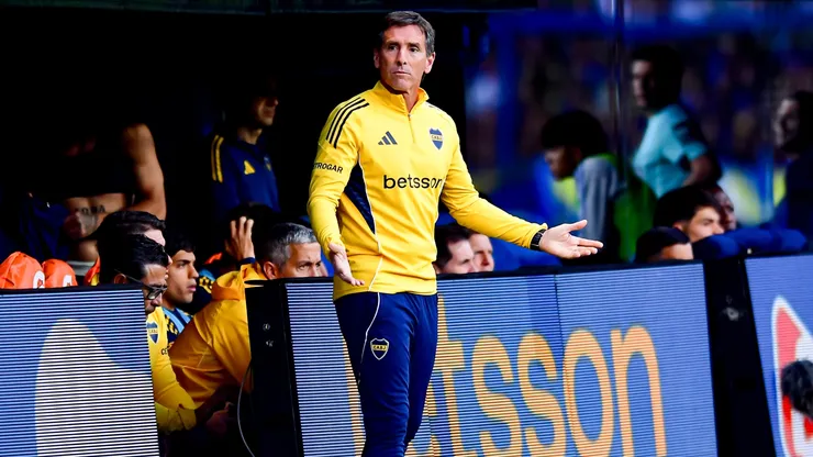 Claudio Úbeda, entrenador de Boca.