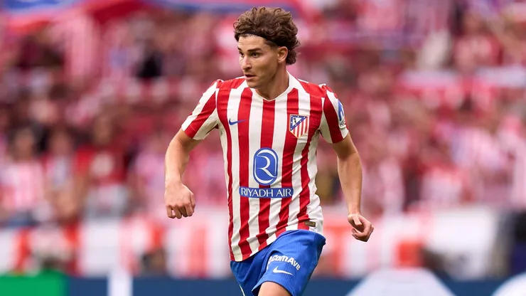 Aunque esta vez no hizo ningún gol, en España resaltaron la actuación de Julián Alvarez vs. Osasuna.