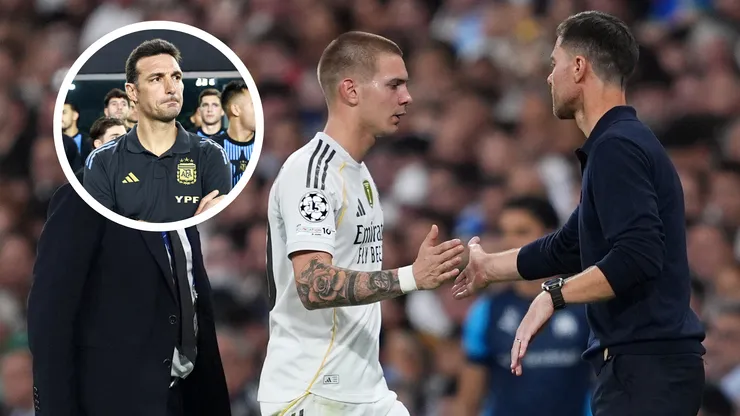 Lionel Scaloni sigue de cerca la puja de Franco Mastantuono con Jude Bellingham en el Real Madrid.