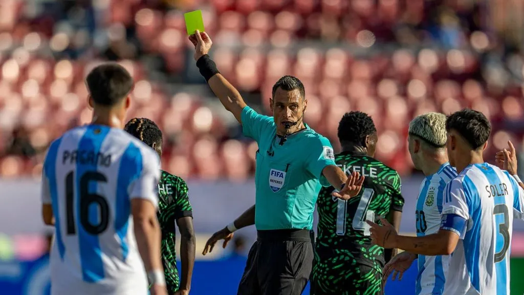 Maurizio Mariani, el árbitro de la final del Mundial de Chile Sub 20. (Getty Images)
