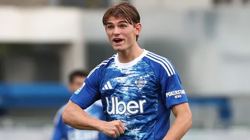 Nicolás Paz, futbolista de Como 1907.