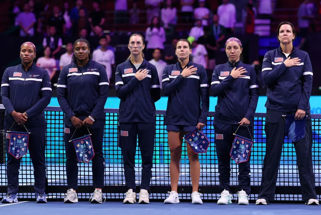 Davenport, capitana del equipo estadounidense de la Billie Jean King Cup. (Foto: Getty).