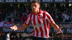 Guido Carrillo, autor del segundo gol de Estudiantes ante Gimnasia por el Torneo Clausura 2025.