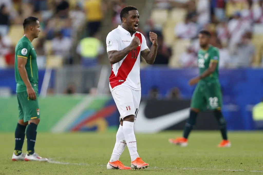 Jefferson Farfán, con la selección de Perú. (Getty Images)