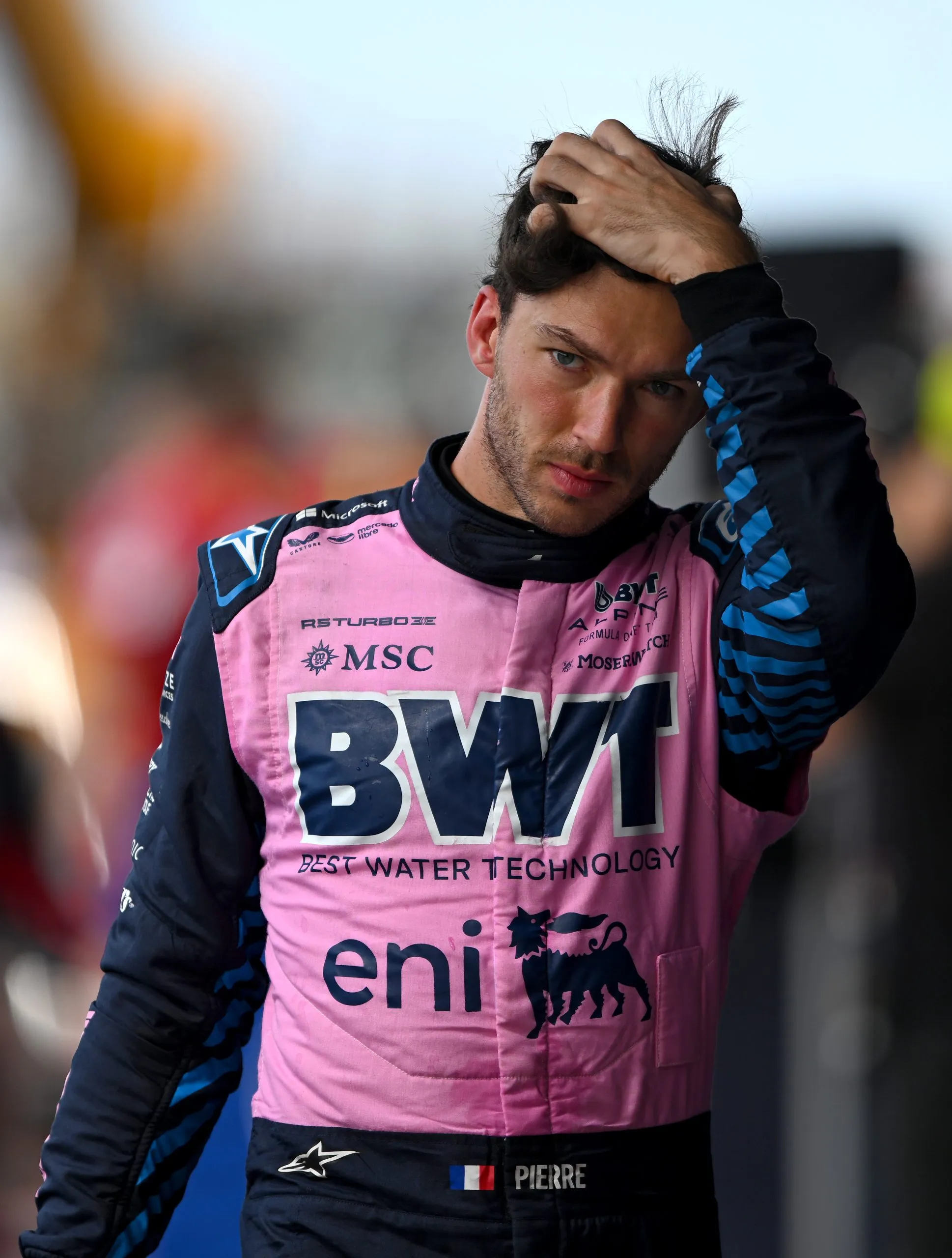 Gasly no quiere saber nada con el 2025 y está impaciente por el fin de la temporada. (Getty)