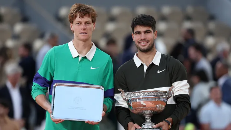 Jannik Sinner y Carlos Alcaraz
