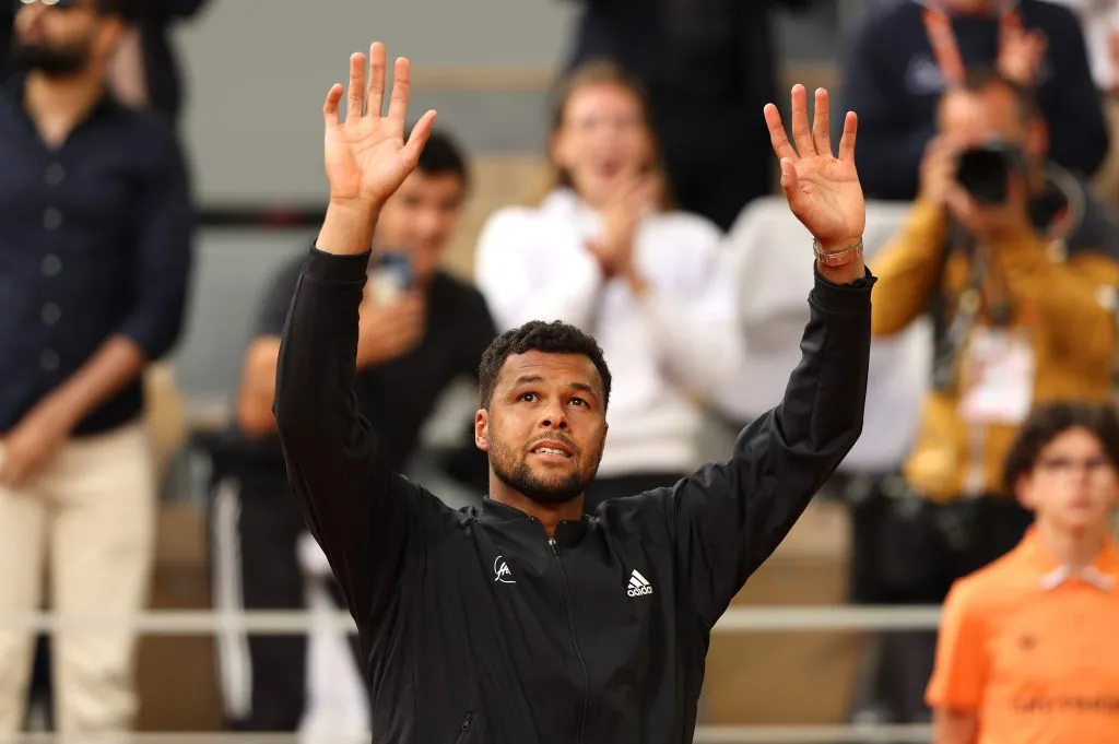 Tsonga en 2022, cuando le puso punto final a su carrera. (Foto: Getty).