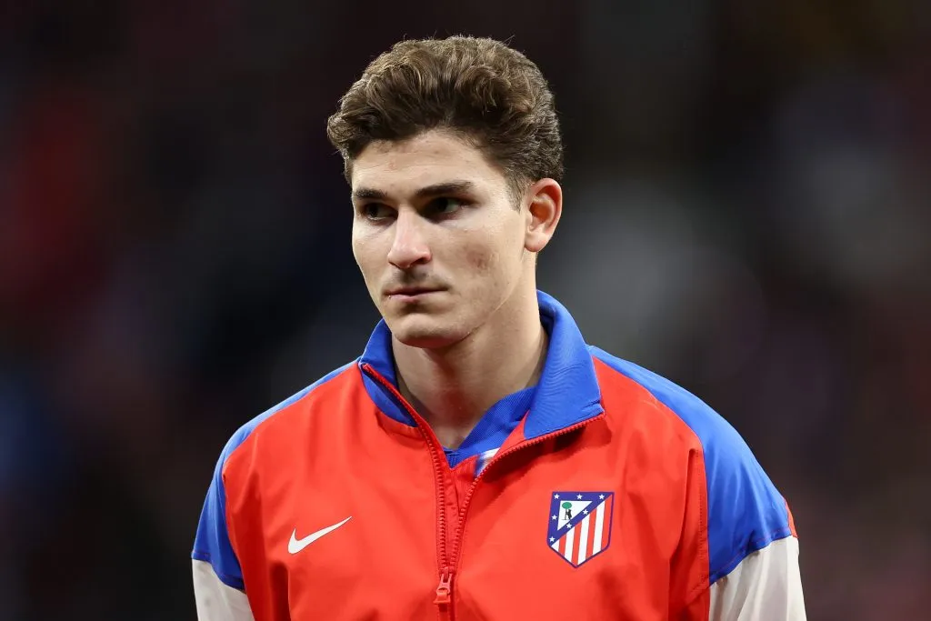 Julián Álvarez, delantero argentino de Atlético de Madrid. (Getty Images)
