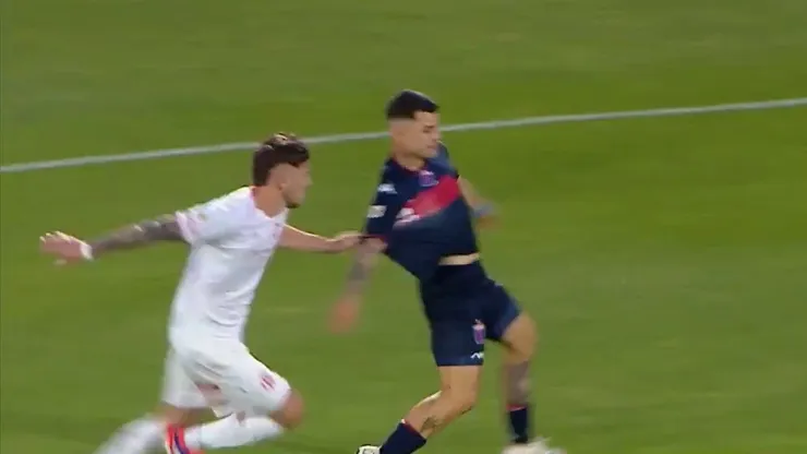 El claro penal no cobrado para Tigre.