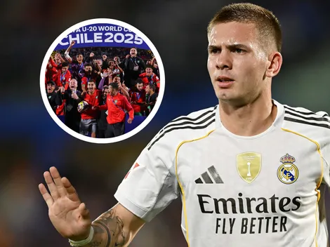 La reacción de un compañero de Franco Mastantuono a la derrota de Argentina Sub 20 con Marruecos