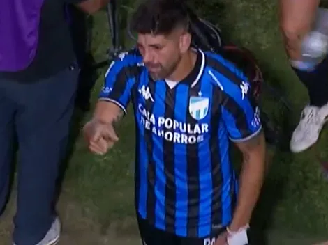 Leandro Díaz y un tenso momento tras la caída de Atlético Tucumán: se quiso pelear con un plateísta y casi le abren la puerta