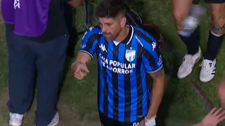 Leandro Díaz se peleó con un plateísta