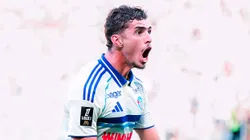 Joaquín Panichelli, delantero argentino de Racing de Estrasburgo.