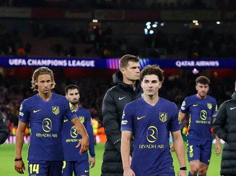 El jugador condenado por los hinchas de Atlético de Madrid tras la goleada sufrida ante Arsenal