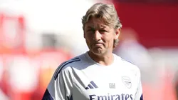 El DT argentino llegó al Arsenal como colaborador de Arteta.