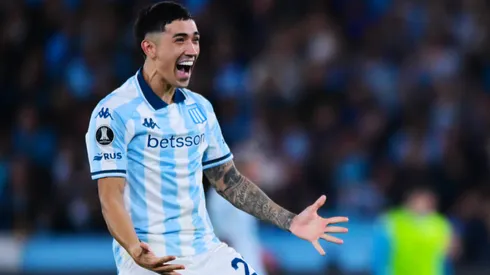 Santiago Solari celebra el pase a semifinales de la Libertadores
