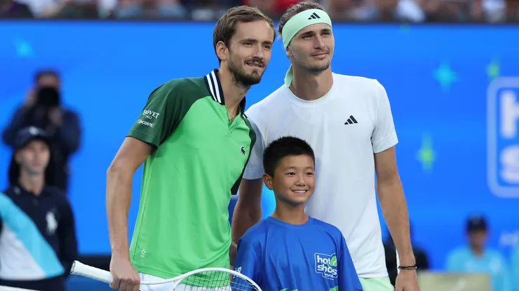 Medvedev y Zverev